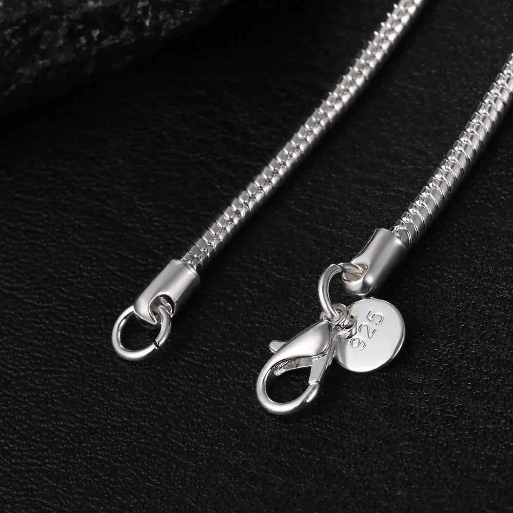 R&B | 925 3Mm Sterling Silber Schlangen Kette