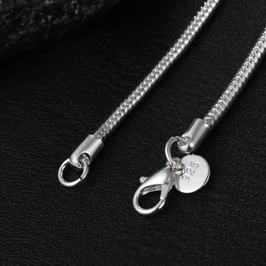 R&B | 925 3Mm Sterling Silber Schlangen Kette