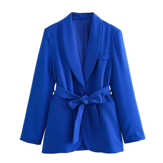 R&B | Mehrfarben Hausbekleidungsstil Blazer und Hose Set