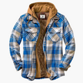 R&B | Freizeitjacke Im Holzfäller-Stil mit Kapuze - Zeitlos & Warm für Outdoor und Alltag