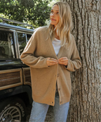 R&B | V-Ausschnitt-Cardigan für Frauen