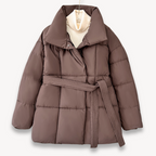 R&B | Gurtelter Stepp-Pufferjacke für Frauen