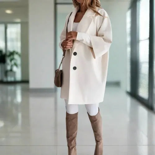 R&B | Damenmantel mit Eleganter Silhouette