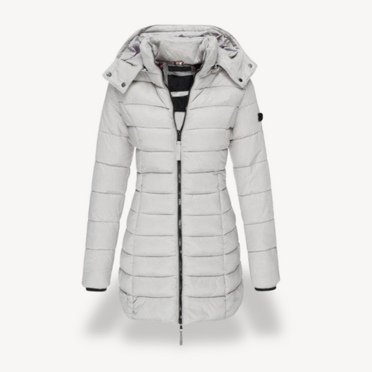 R&B | Damen Pufferjacke mit Kapuze