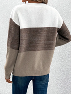 R&B | Eleganter Langarm Pullover mit Fallenden Schultern