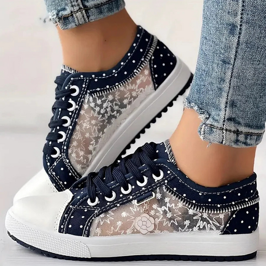 Orthopädische bequeme Turnschuhe für Damen R&B R&B