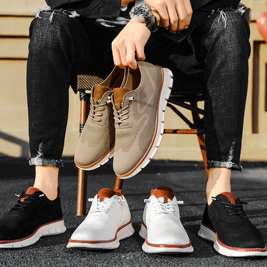 R&B | Herren Leichtgewicht Lässig Sneakers für Männer mit Anti Rutsch Design