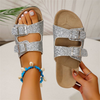 R&B | Glitzersandalen