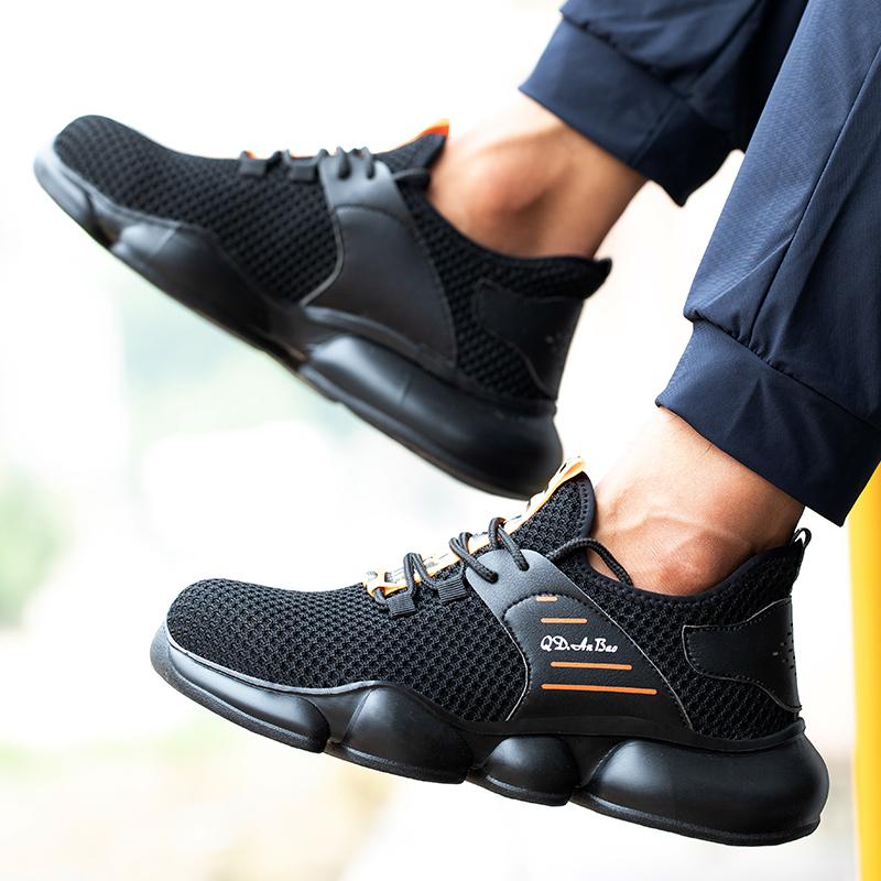 Licht Arbeit Sicherheitsschuhe Punktion Beweis Anti-smashing Indestructible schuhe R&B
