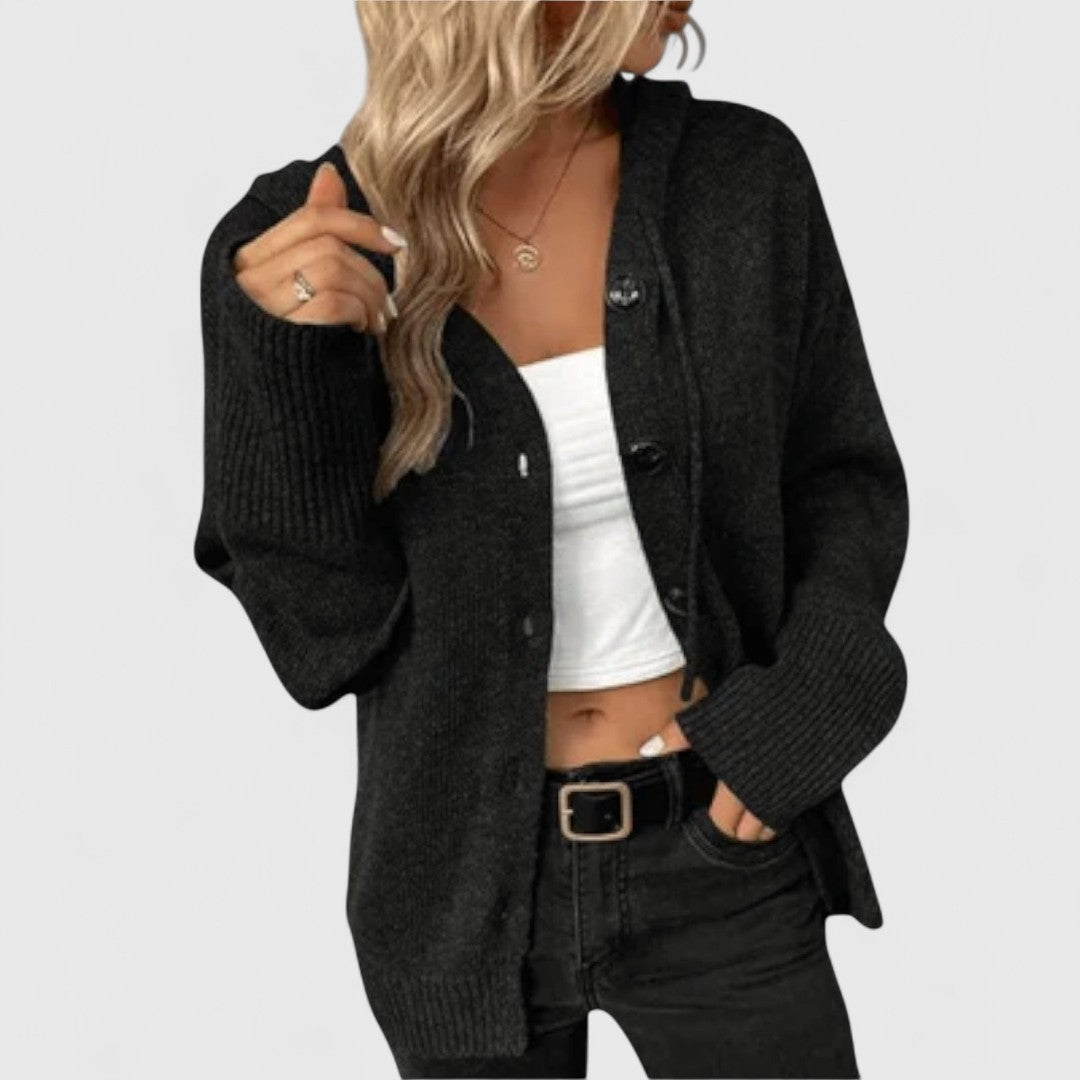 R&B | Klassischer Cardigan mit Knöpfen
