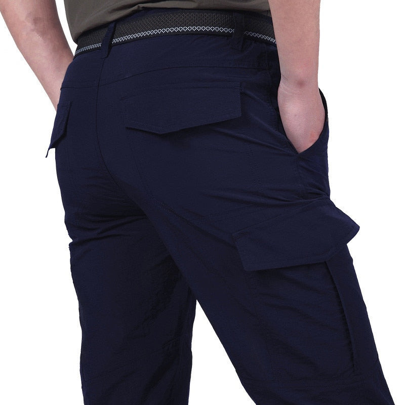 R&B | Funktionale und Stilvolle Herren Cargo Hose mit Praktischen Klappen Taschen