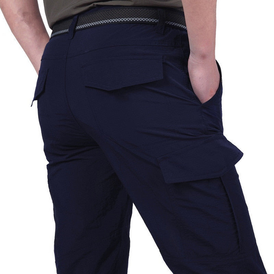 R&B | Funktionale und Stilvolle Herren Cargo Hose mit Praktischen Klappen Taschen