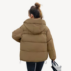 R&B | Damen Hoodie Pufferjacke