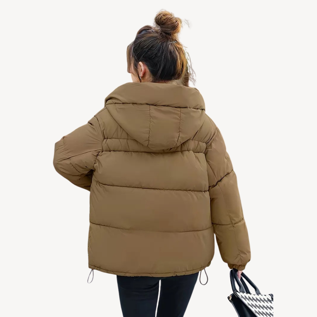 R&B | Damen Hoodie Pufferjacke