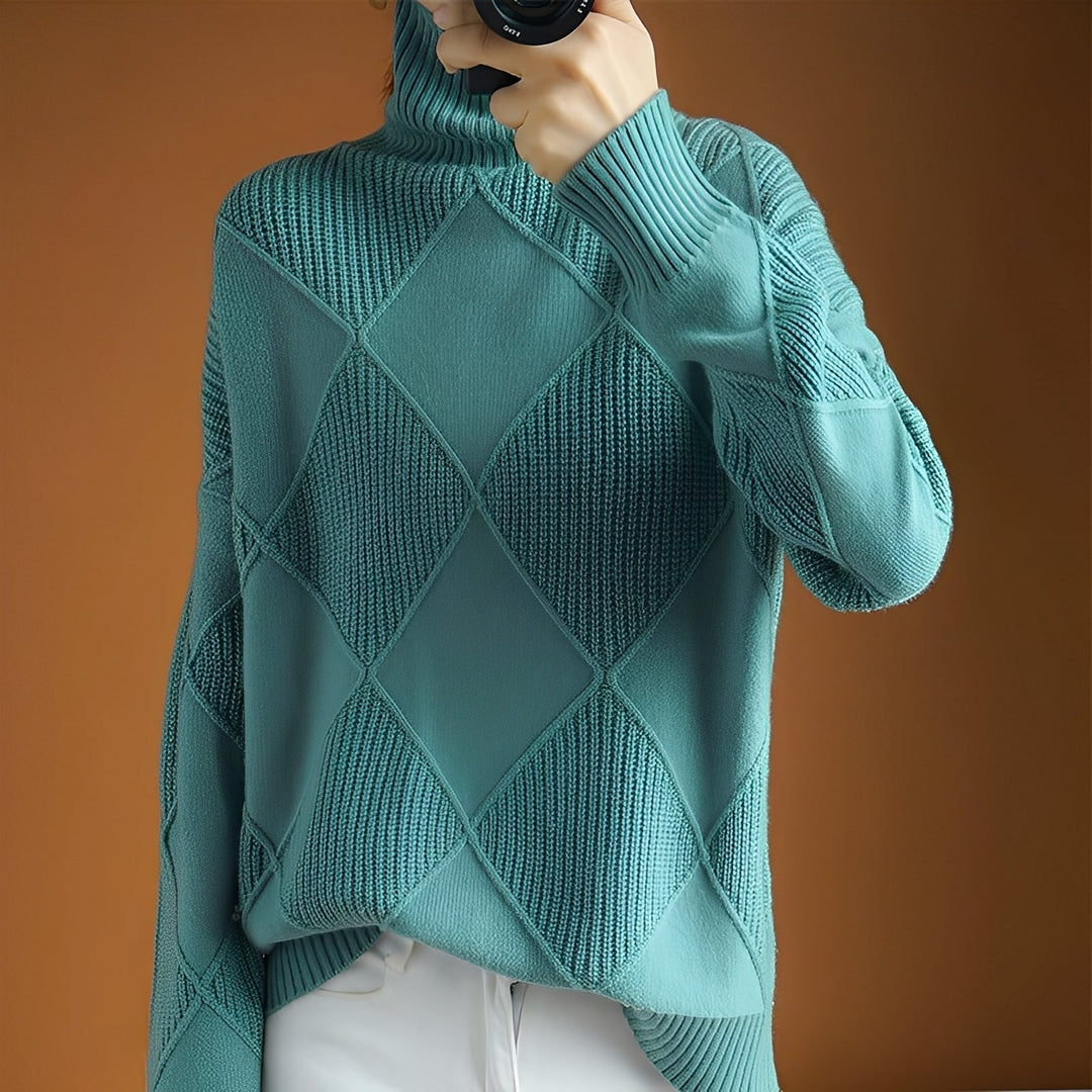 R&B | Gemütlicher Damen-Rollkragenpullover