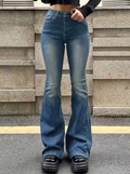 R&B | Schicke High-Waist-Schlagjeans für Damen
