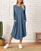 R&B | Lockeres Kleid mit Taschen