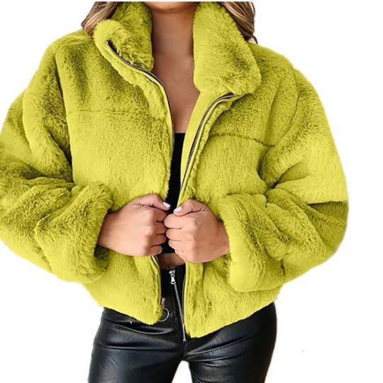 R&B - Schicke Winter Mode Teddy Jacke für Frauen