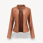 R&B | Damen Kunstleder Bikerjacke