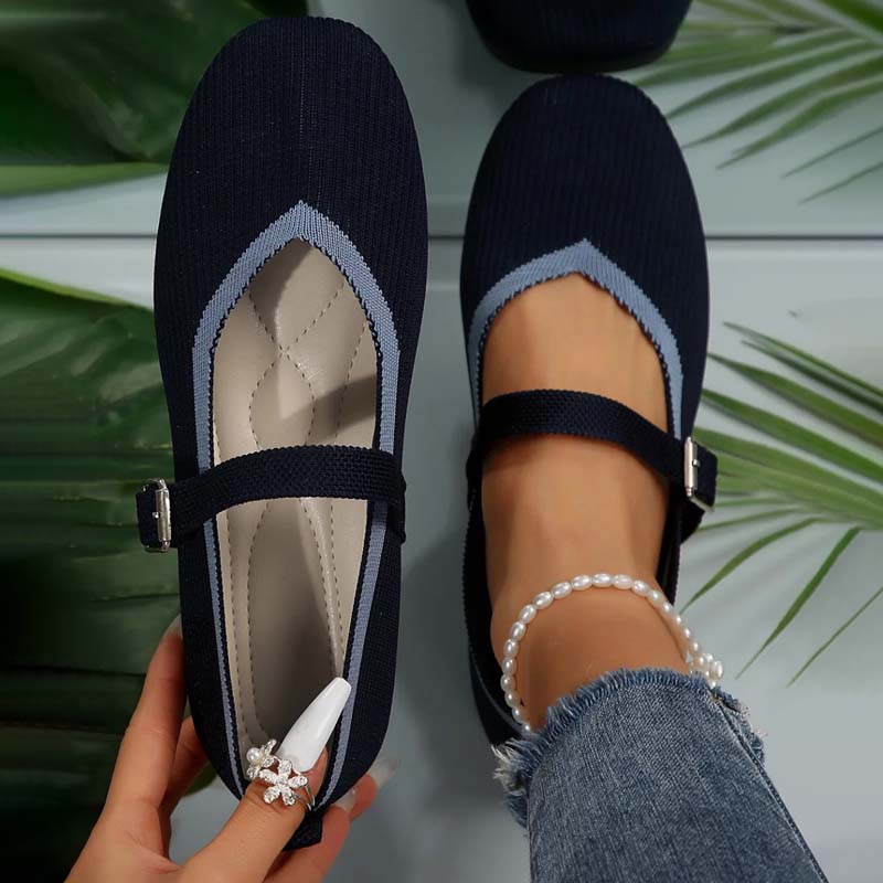 Atmungsaktive flache Schuhe R&B