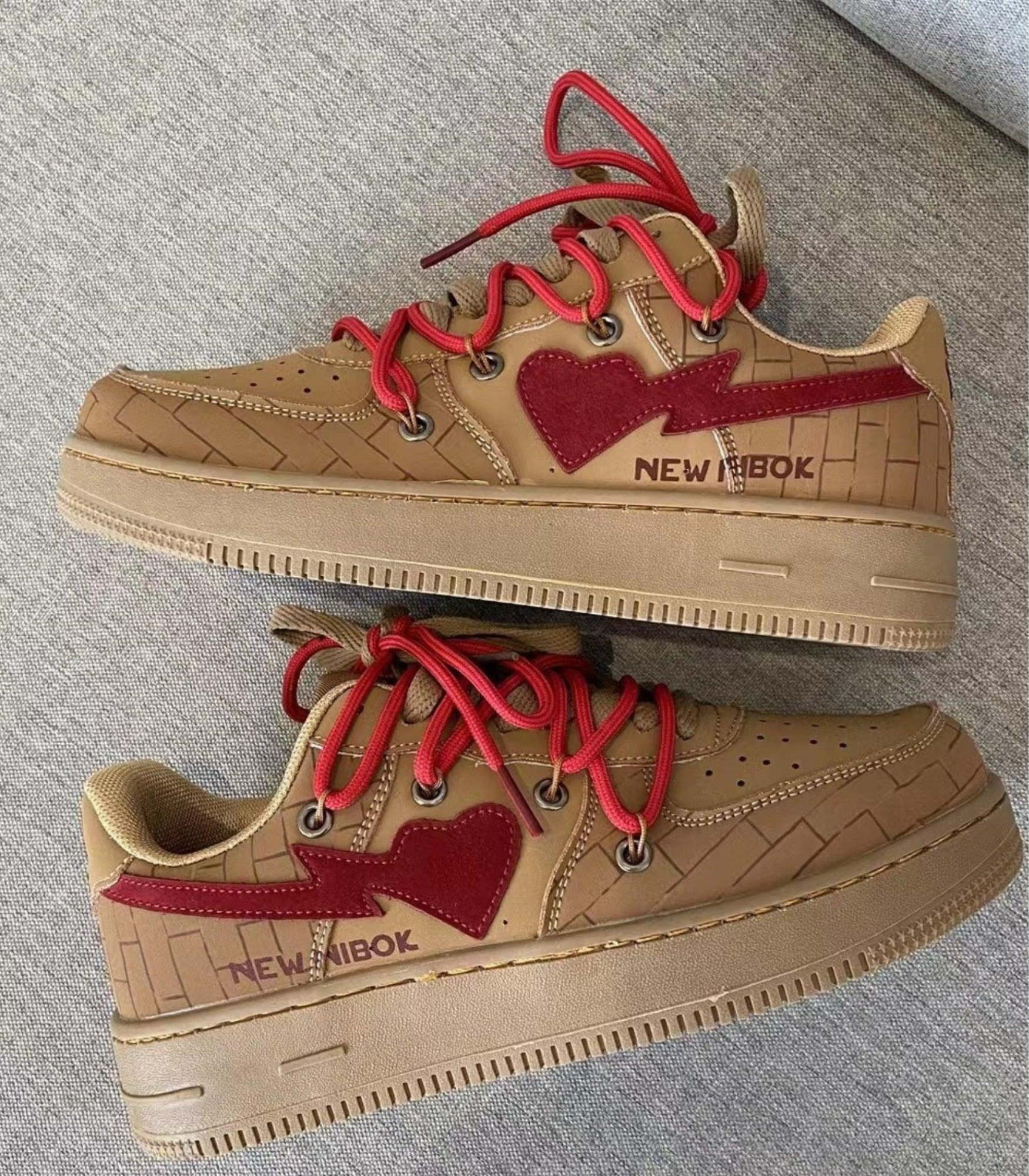 R&B | vulkanisierte Schuhe mit Herzdesign