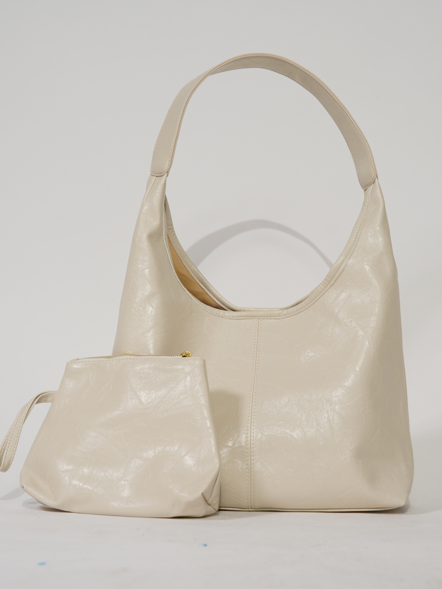 Distressed Vegan Leather Tote