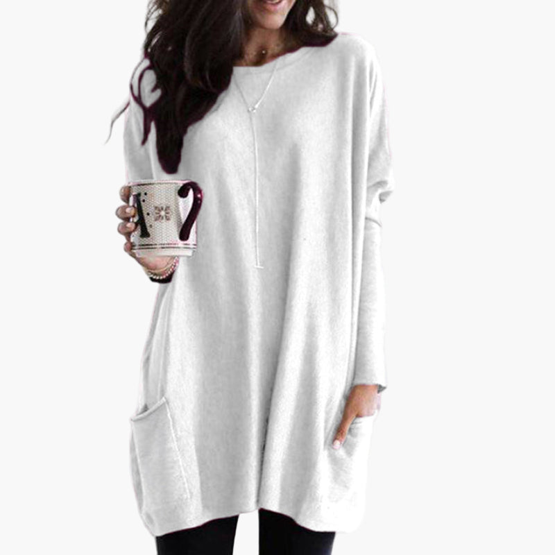 R&B | Langpullover Im Oversize-Stil - Bequemer Casual-Look für Herbst und Winter