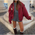 R&B | Oversized Bomberjacke für Frauen