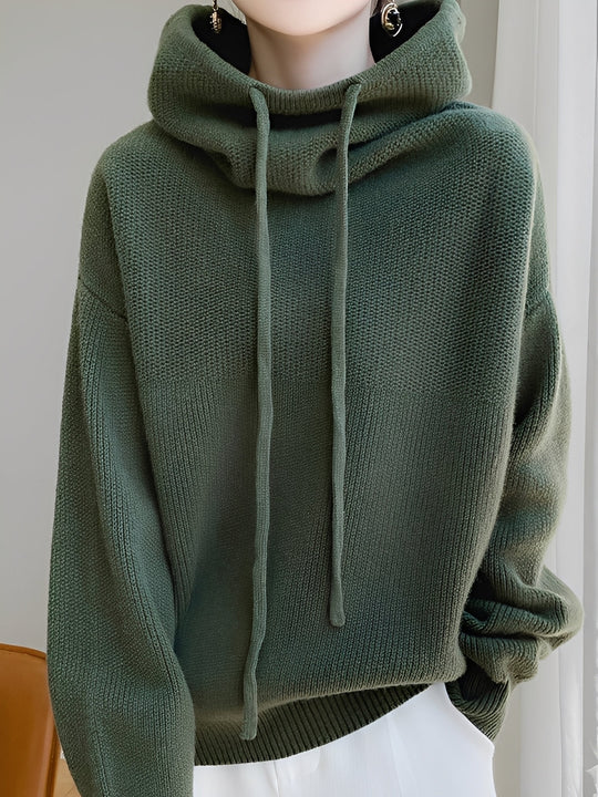 R&B | Warme, weiche Woll-Hoodie für Frauen