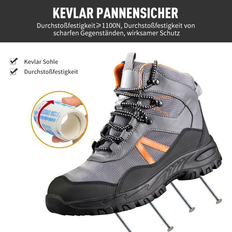 Anti-Smash und Anti-Durchstich High-Top Flugsicherheitsschuhe aus atmungsaktivem GewR&Be R&B