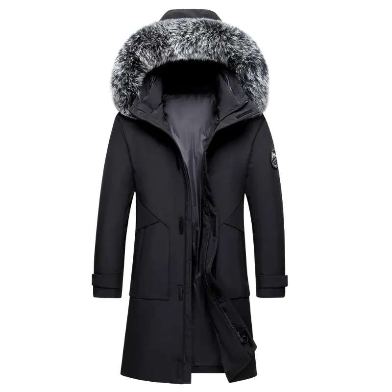 R&B | Herren winddichte Winterparka
