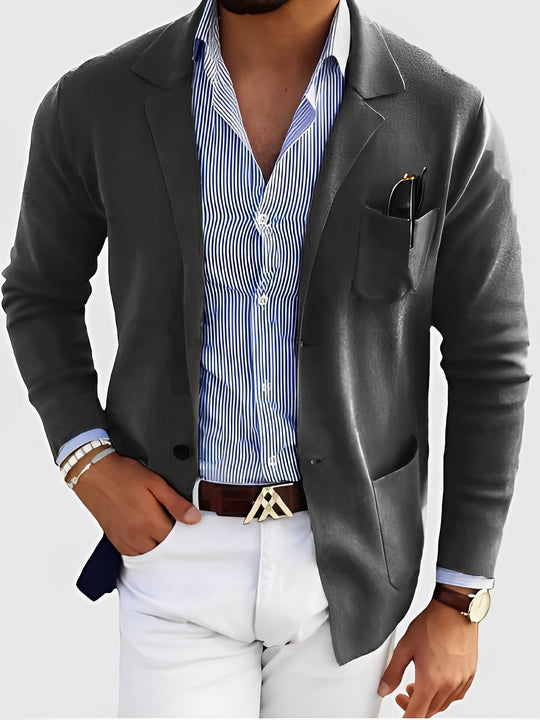 R&B | Eleganter Blazer mit Taschen für Männer