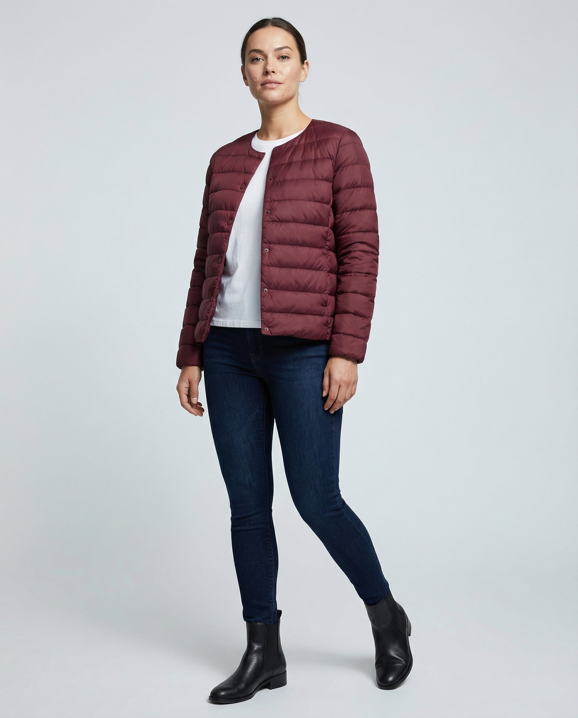 Leichte Daunenjacke Damen Warm | R&B