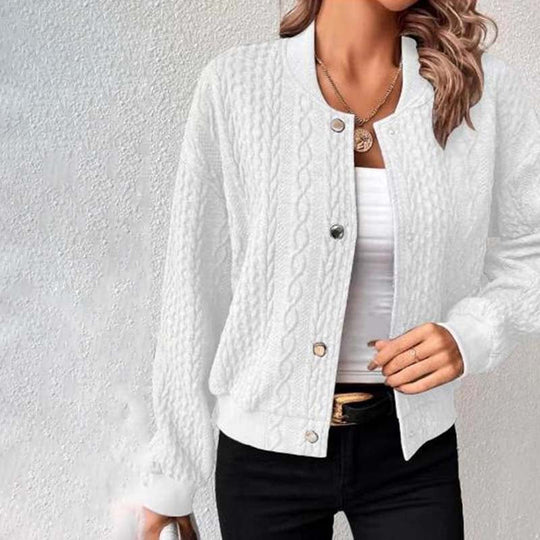 R&B | Gestrickte Strickjacke