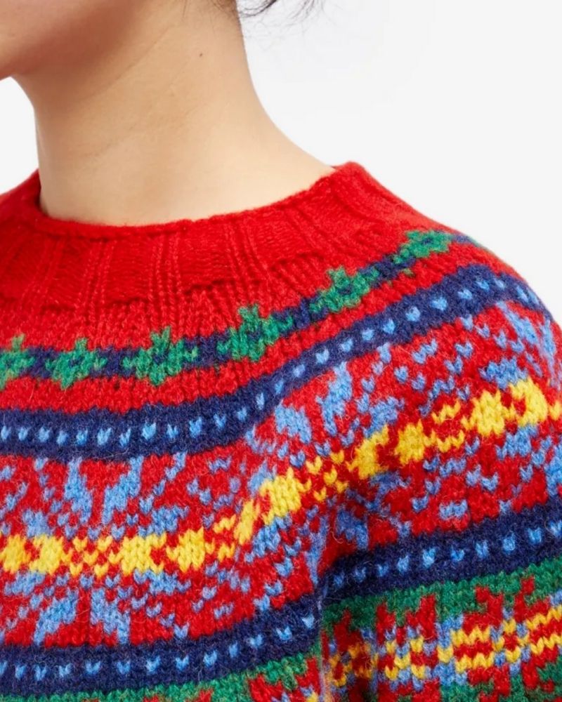 R&B | Vintage Gestreifter Pullover