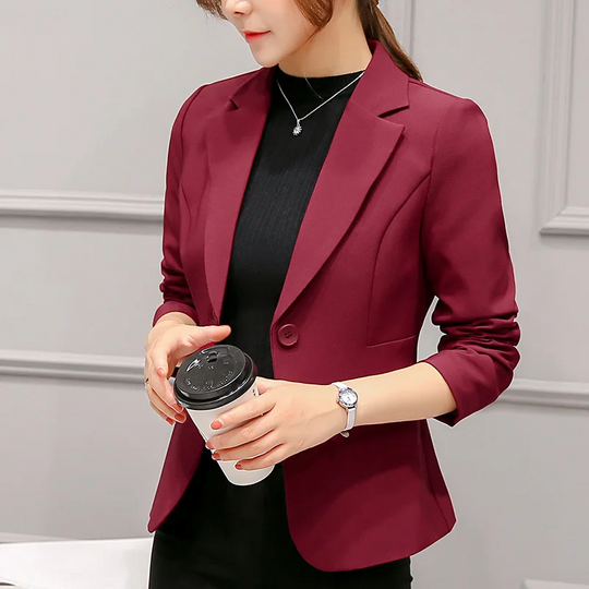 R&B | Eleganter Damen Blazer mit Langen Ärmeln Perfekt für Die Arbeit