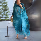 R&B | Elegantes Seiden Chiffon Kleid