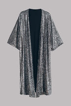 R&B | Glamour Kimono aus Pailletten mit Schlüsselloch