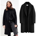 R&B | Klassischer Winter Trenchcoat Für Damen Lang