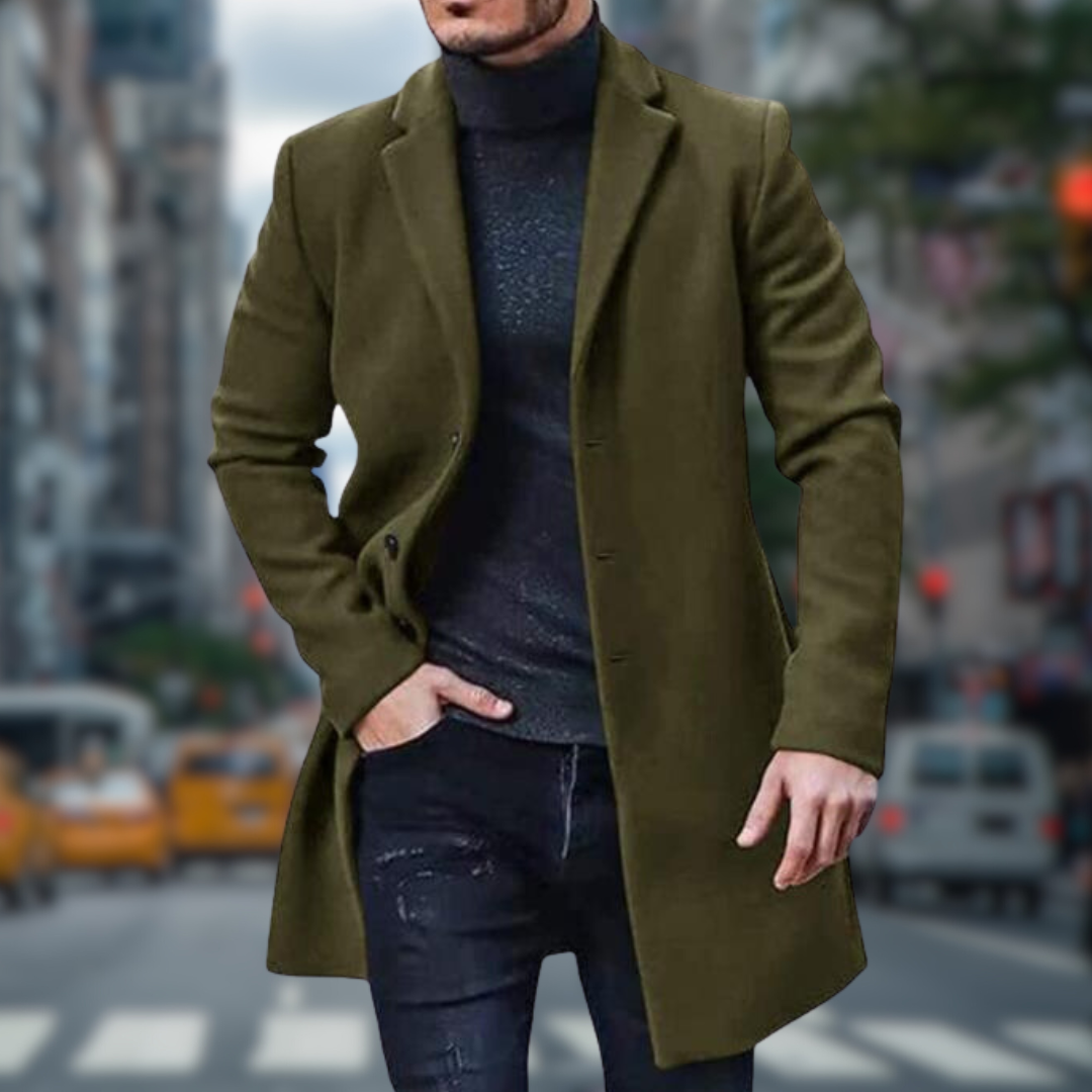 R&B | Belloni Klassischer Langer Trenchcoat - Stilvoll & Komfortabel