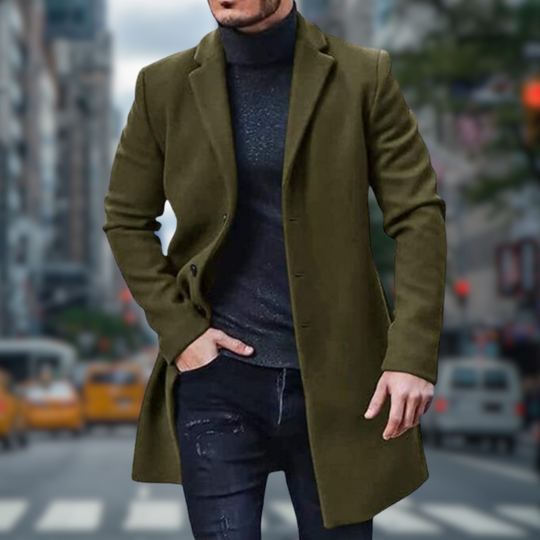 R&B | Belloni Klassischer Langer Trenchcoat - Stilvoll & Komfortabel