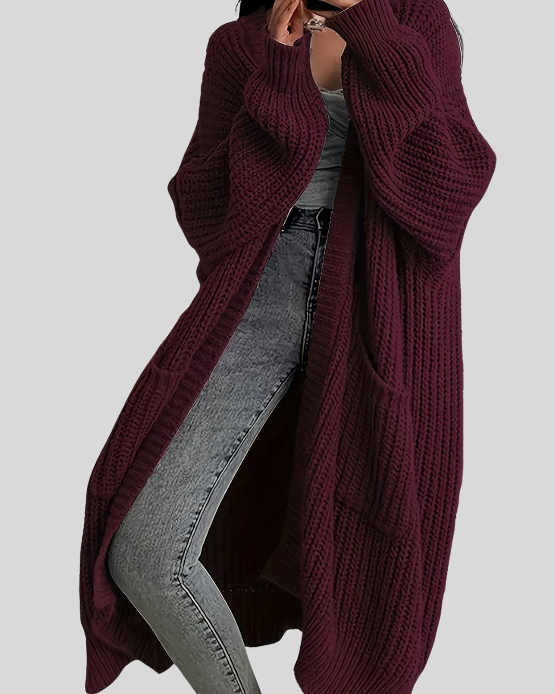 R&B | Langer Eleganter Cardigan