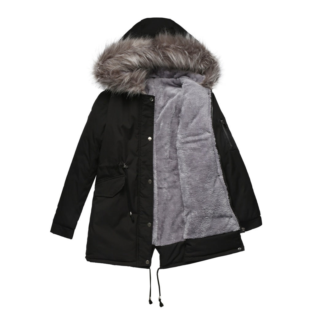 R&B | Kapuze Winter Parka Jacke - Warme