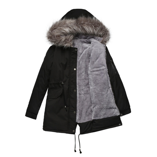 R&B | Kapuze Winter Parka Jacke - Warme