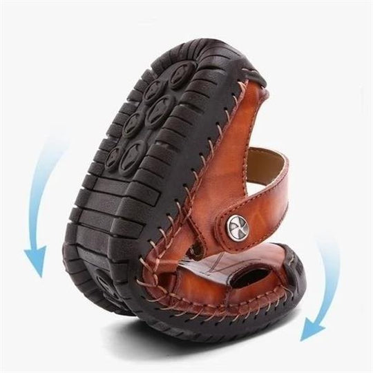 Herrensandalen aus weichem