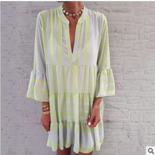 R&B | Schöne Sommerkleid mit Vielen Mustern