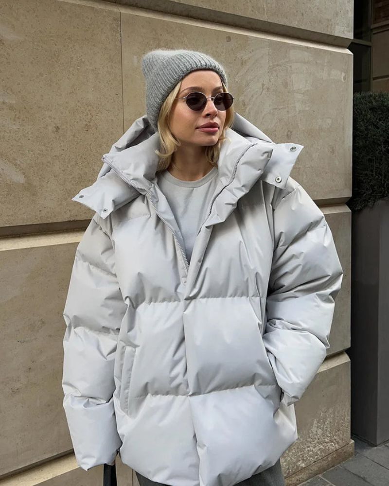 R&B | Lockere Baumwollgefütterte Jacke