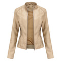 R&B | Stylische, Slim Fit Lederjacke für Frauen
