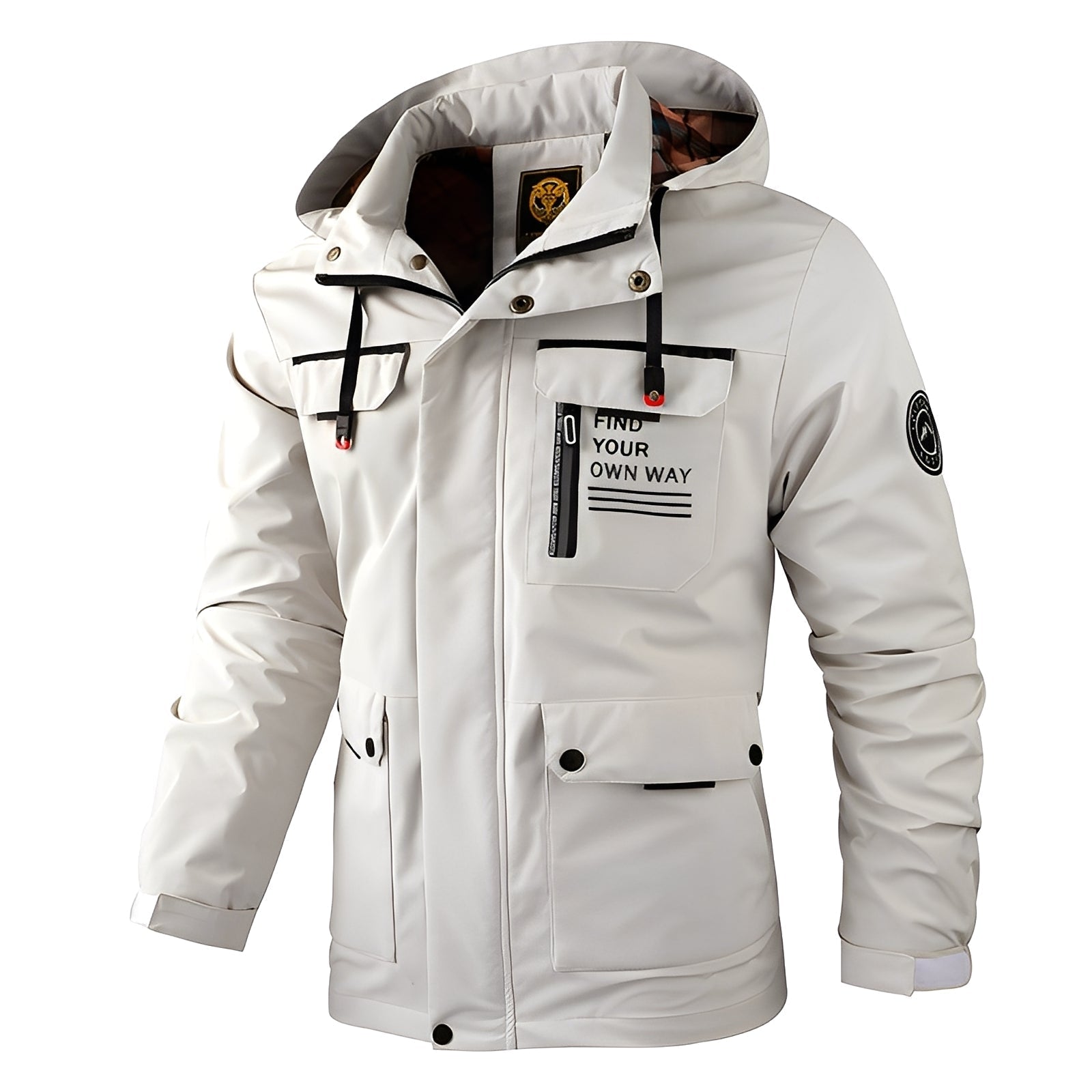 R&B | Wetterfest, Dicke Outdoor-Jacke für Männer