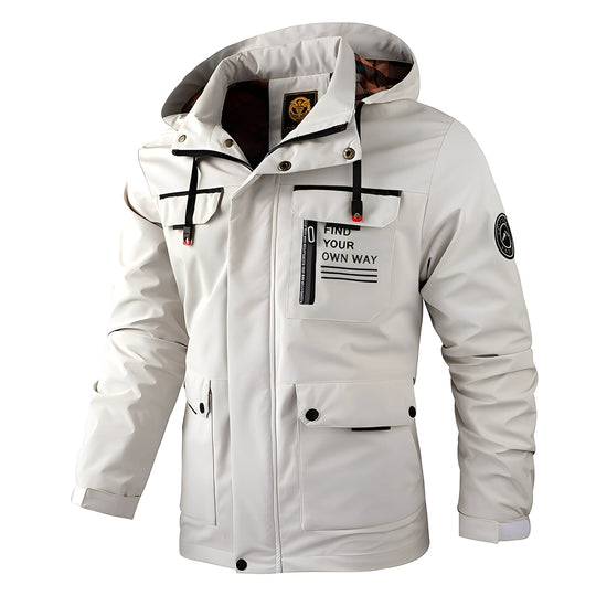 R&B | Wetterfest, Dicke Outdoor-Jacke für Männer